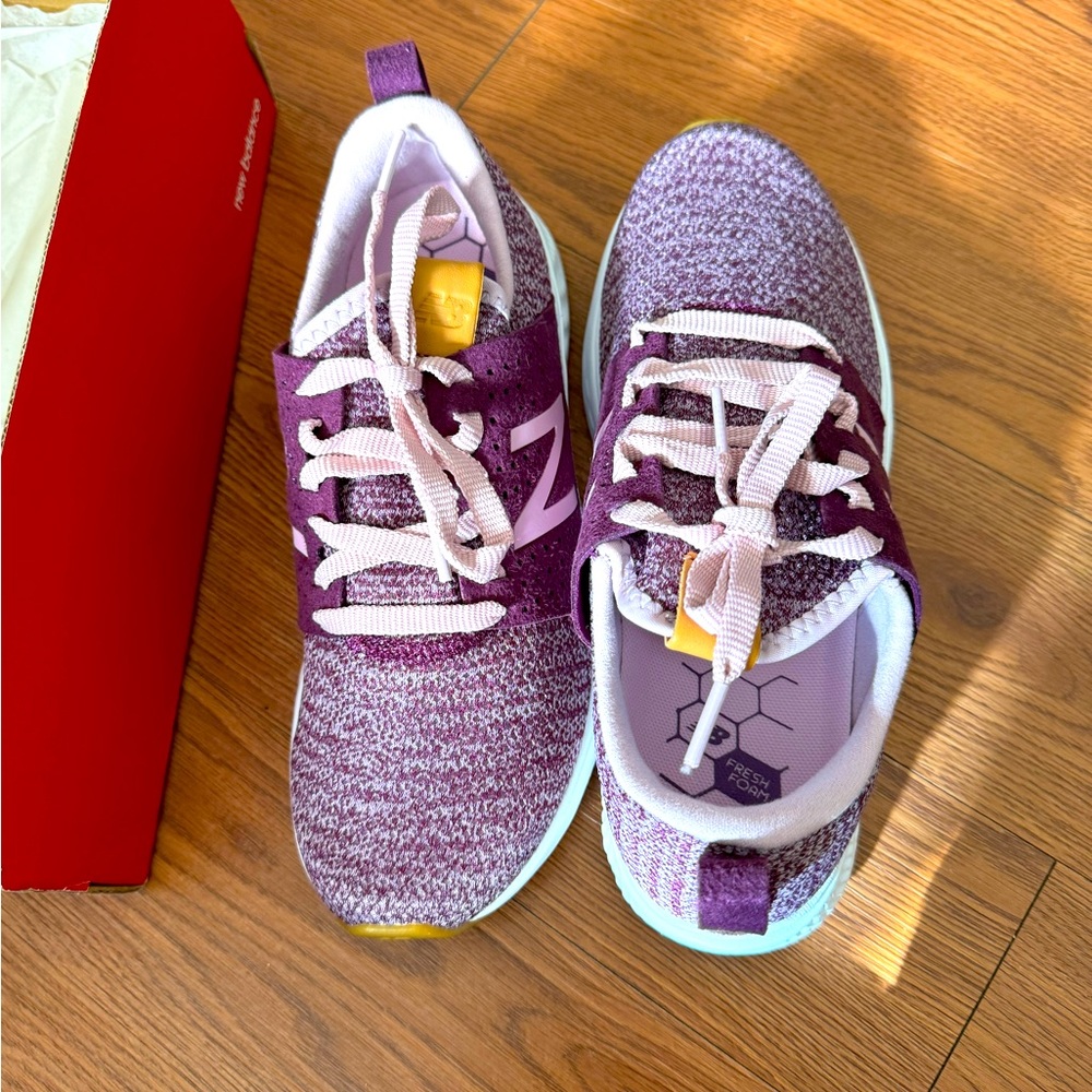 Purple New Balances